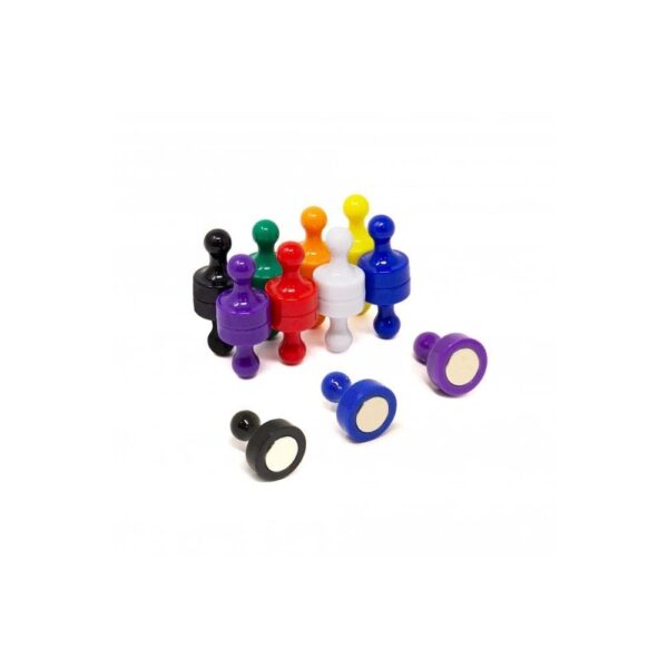 High Power Coloured Skittle Magnets