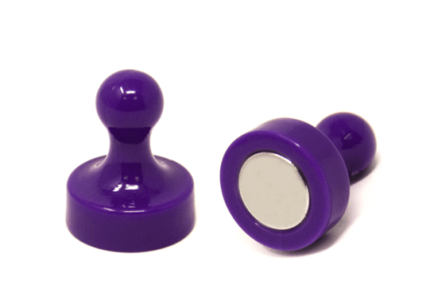 Super High Power Coloured Glass Board Skittle Magnets - 19mm x 25mm (Packs of 10)